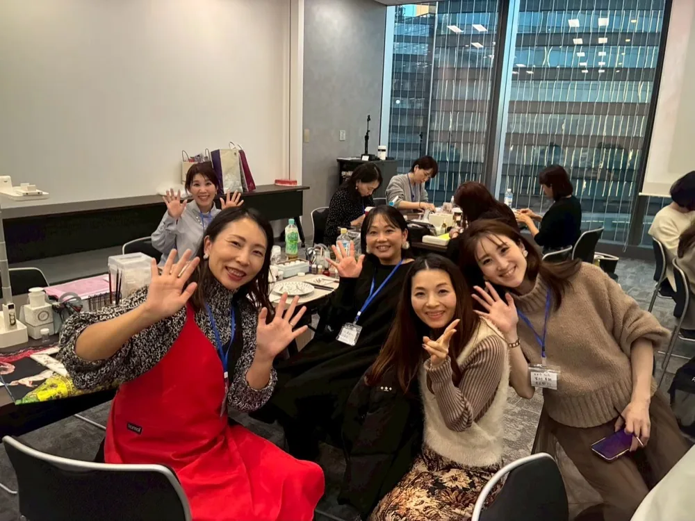 リアル勉強会で仲間と笑顔の集合写真